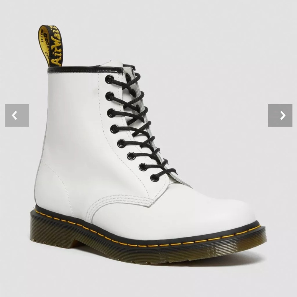 White 1460 Dr.Martens Boots